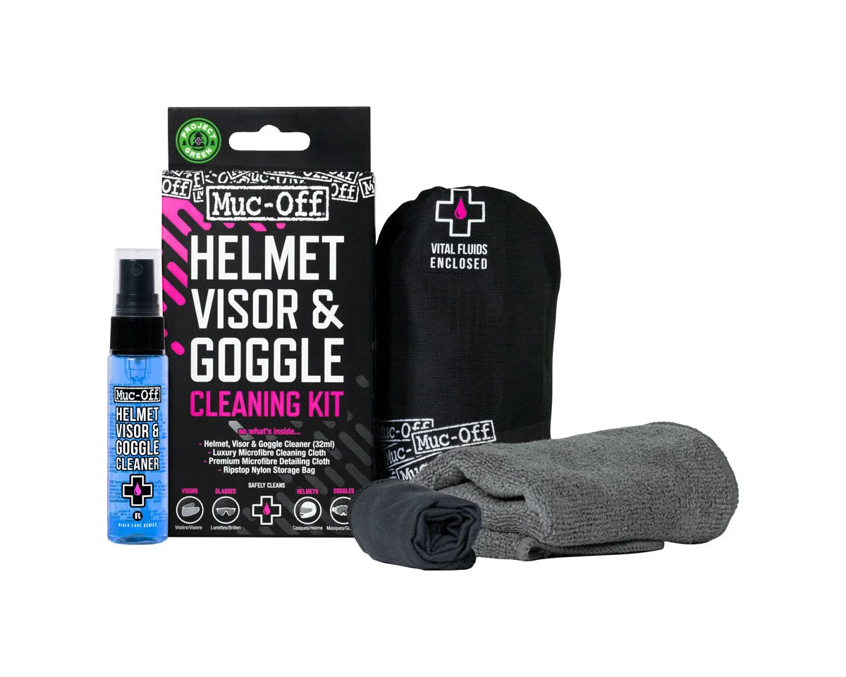 Muc-Off Visor/Lens/ Goggle Cleaning Kit (Version 2)
